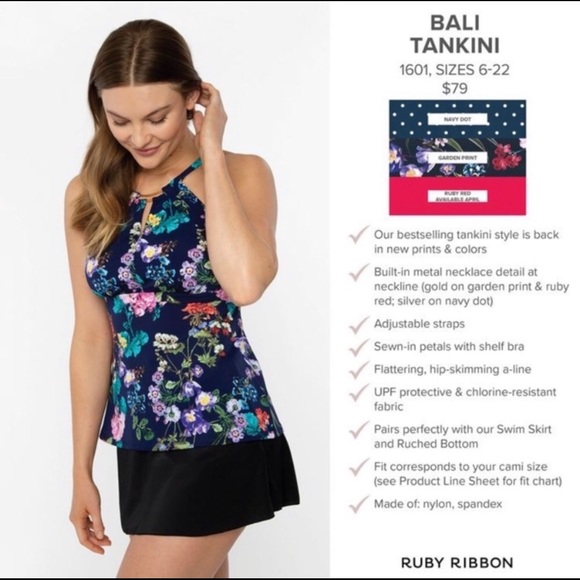 Ruby Ribbon Other - NWOT Ruby Ribbon Shapeware Swim Top